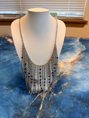 First Class Fringe Necklace and Earring set NWT